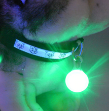 Load image into Gallery viewer, 1pcs Pet Collar Pendant LED dog collar Night light pendant security luminous pendant Collar pet supplies dog accessories
